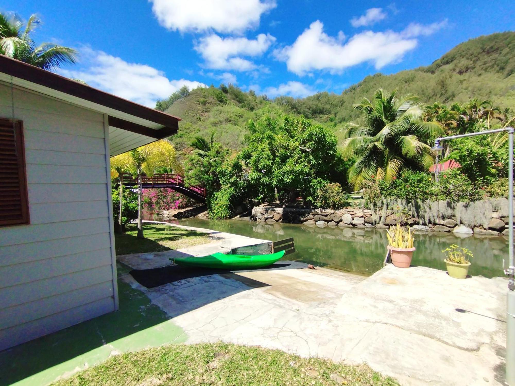 Вилла Moorea Pool & Lagoon House Экстерьер фото